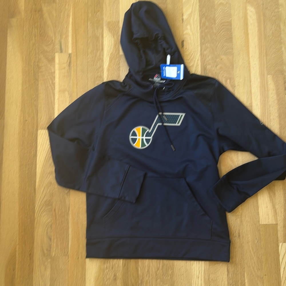 New Utah Jazz Hoodie Small Navy Blue